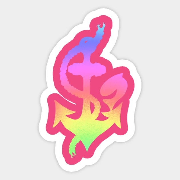 Anchor Rainbow Pastel Sticker by letnothingstopyou